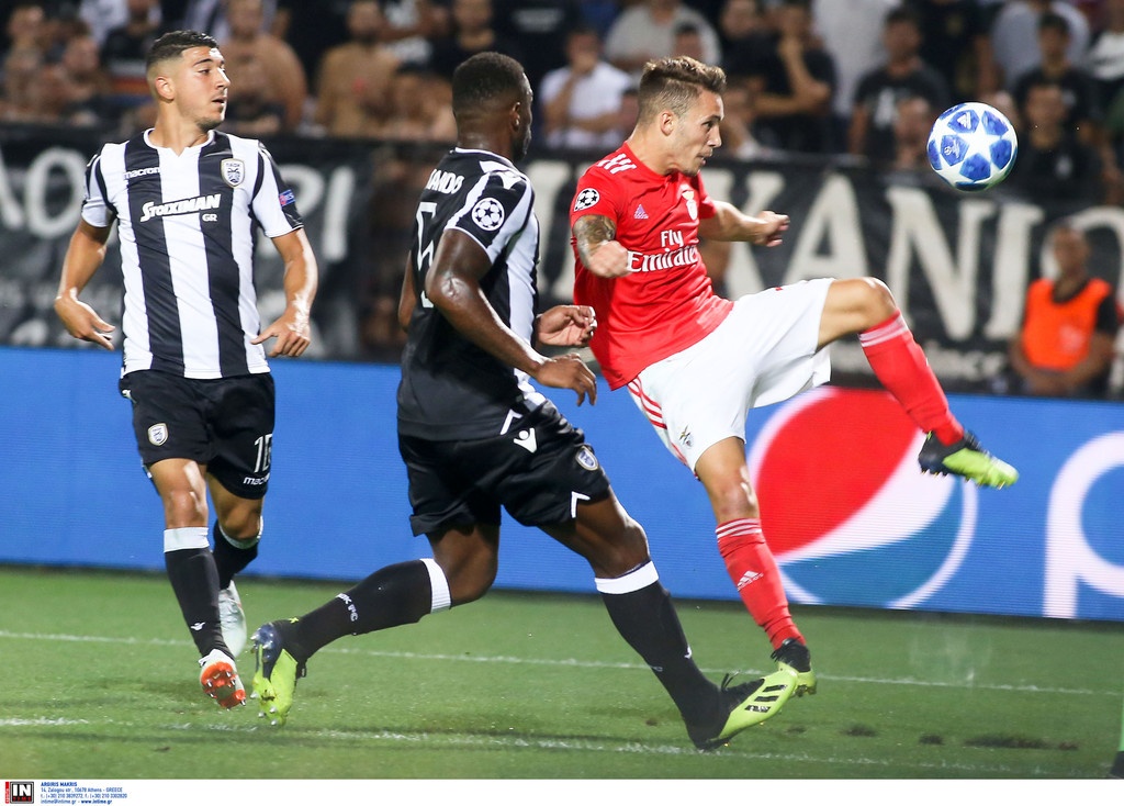 ΠΑΟΚ-Μπενφίκα 1-4: Η υπέρβαση «γκρεμίστηκε» σε ένα ημίχρονο (videos)