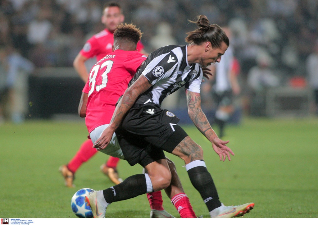 ΠΑΟΚ-Μπενφίκα 1-4: Η υπέρβαση «γκρεμίστηκε» σε ένα ημίχρονο (videos)