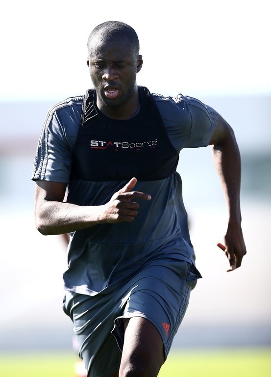 Ολυμπιακός: Σκληρή… δουλειά από Τουρέ (photos)