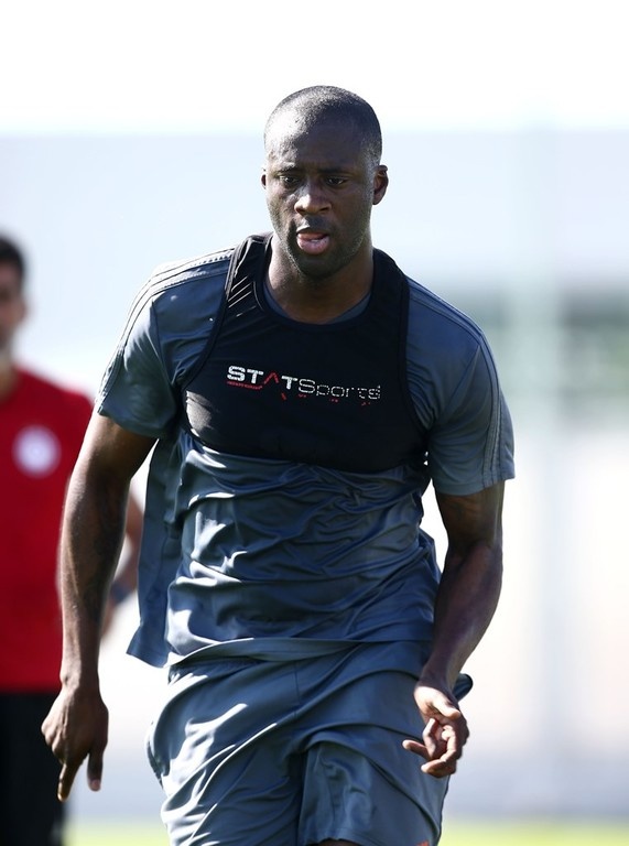 Ολυμπιακός: Σκληρή… δουλειά από Τουρέ (photos)