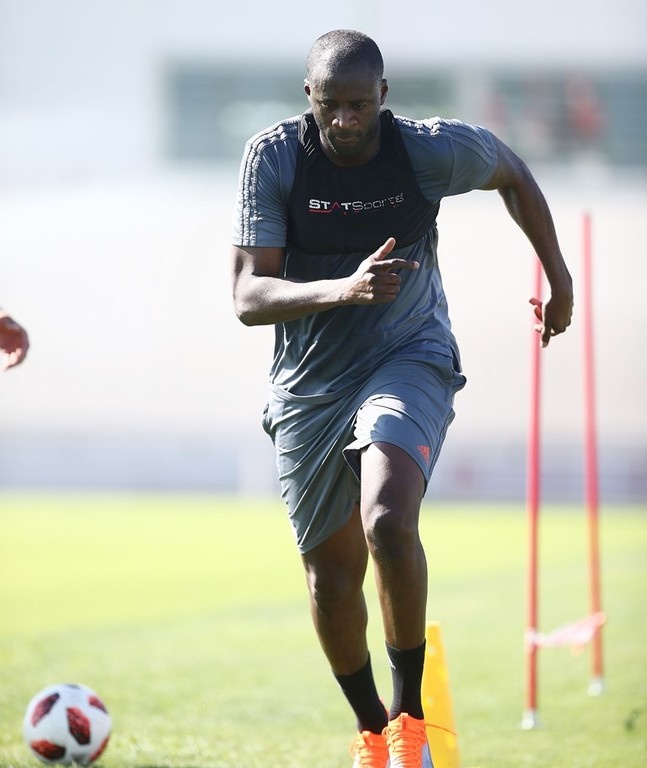 Ολυμπιακός: Σκληρή… δουλειά από Τουρέ (photos)