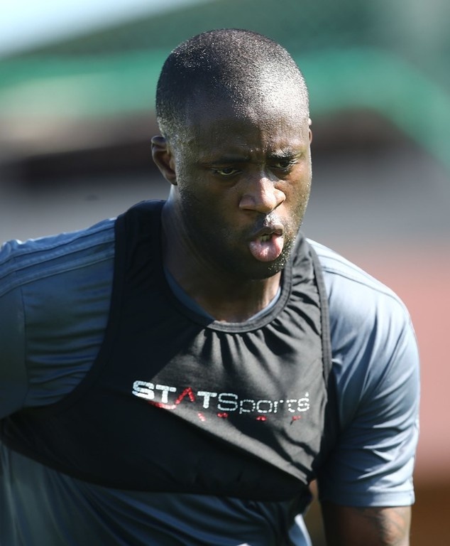 Ολυμπιακός: Σκληρή… δουλειά από Τουρέ (photos)