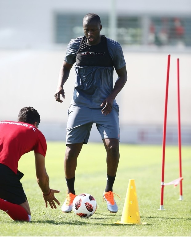 Ολυμπιακός: Σκληρή… δουλειά από Τουρέ (photos)