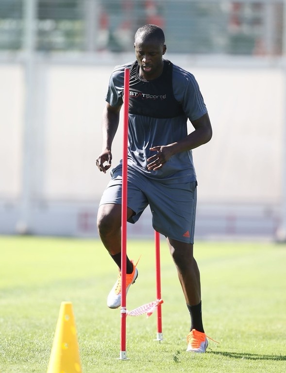 Ολυμπιακός: Σκληρή… δουλειά από Τουρέ (photos)