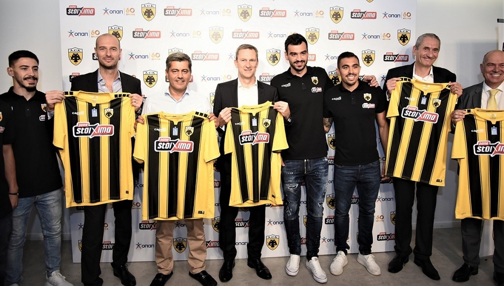 ΟΠΑΠ και ΠΑΕ ΑΕΚ μαζί για την περίοδο 2018-2019 (photos+video)
