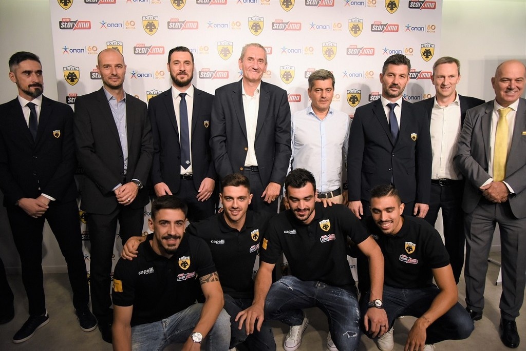 ΟΠΑΠ και ΠΑΕ ΑΕΚ μαζί για την περίοδο 2018-2019 (photos+video)