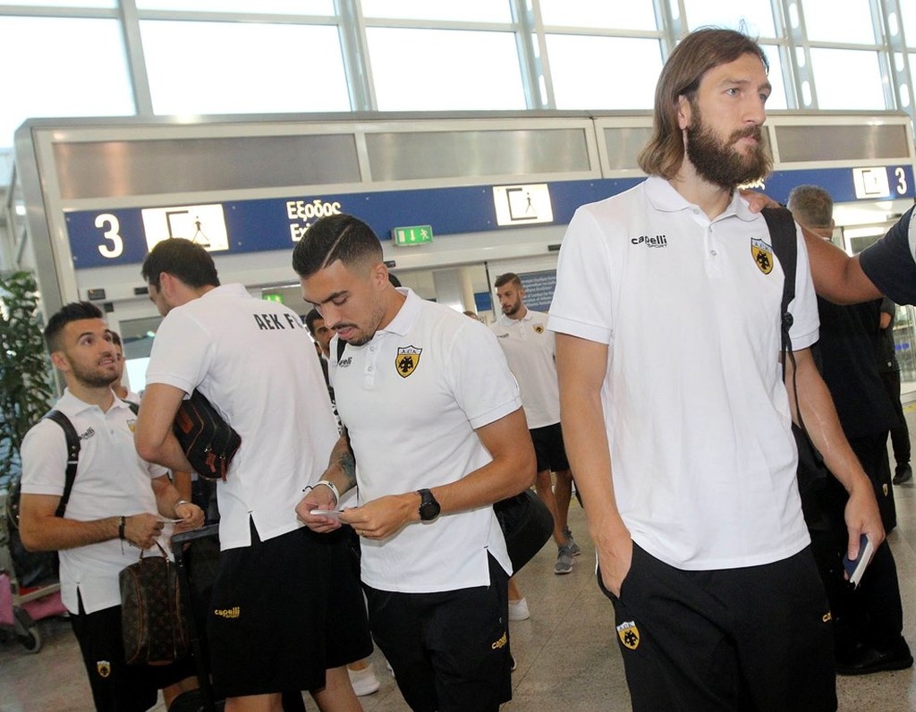 ΑΕΚ: «Πέταξε» για Ολλανδία (photos)