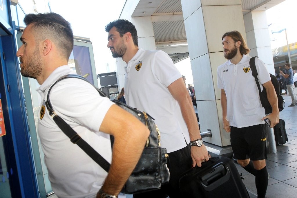 ΑΕΚ: «Πέταξε» για Ολλανδία (photos)