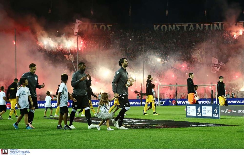 ΠΑΟΚ-ΑΕΚ: Η πιο δυνατή στιγμή πριν τη σέντρα του ντέρμπι (photos)