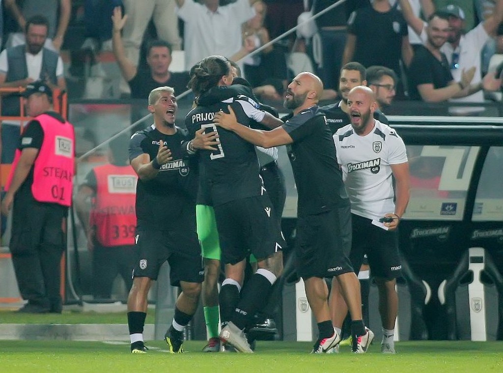 ΠΑΟΚ-ΑΕΚ 2-0: Καρέ-καρέ η γκολάρα του Πρίγιοβιτς και οι πανηγυρισμοί του Λουτσέσκου (photos)