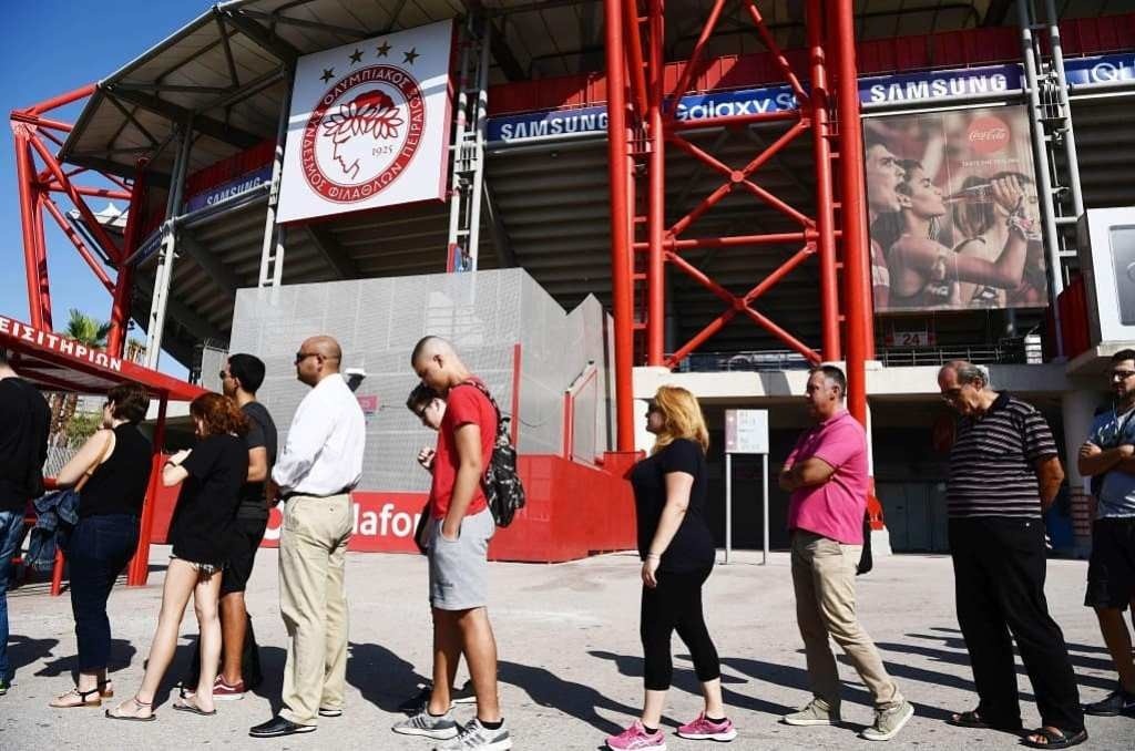 Ολυμπιακός: «Ουρές» για το ντέρμπι με τον ΠΑΟΚ (photos)