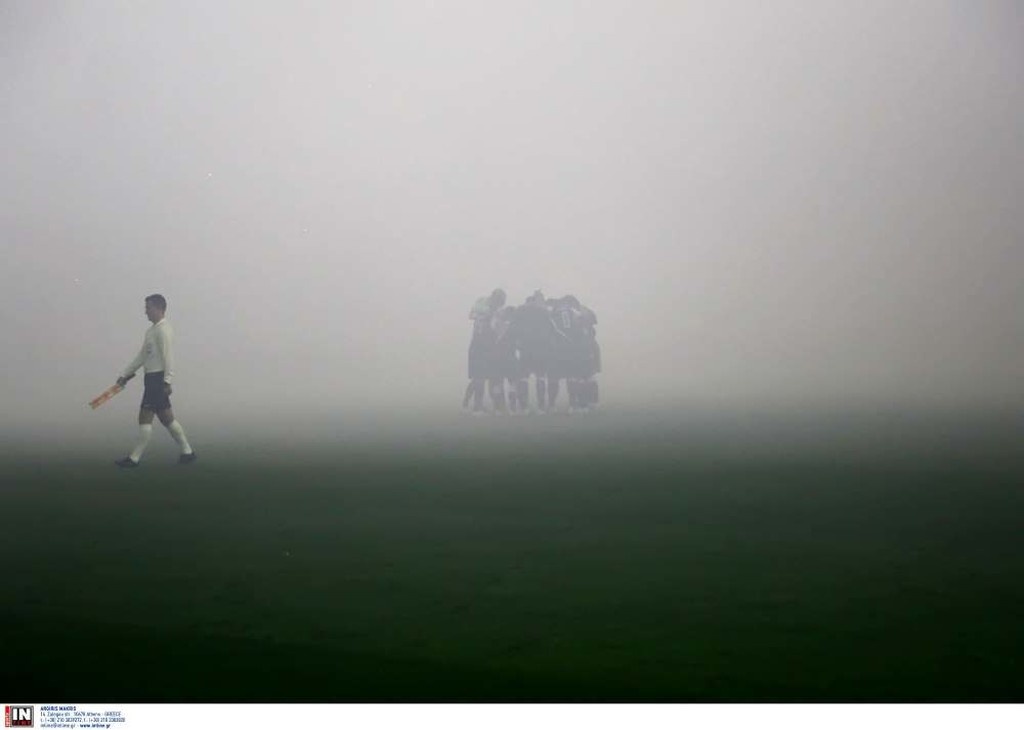 Ολυμπιακός-ΠΑΟΚ: Γι' αυτό άργησε να ξεκινήσει το ντέρμπι (photos)