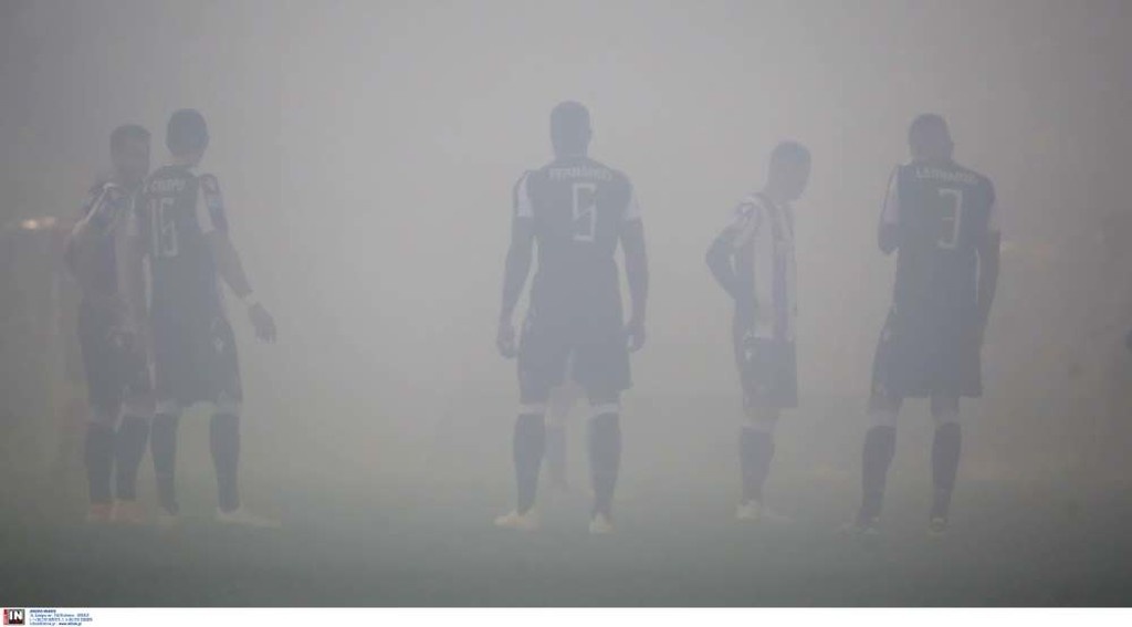 Ολυμπιακός-ΠΑΟΚ: Γι' αυτό άργησε να ξεκινήσει το ντέρμπι (photos)