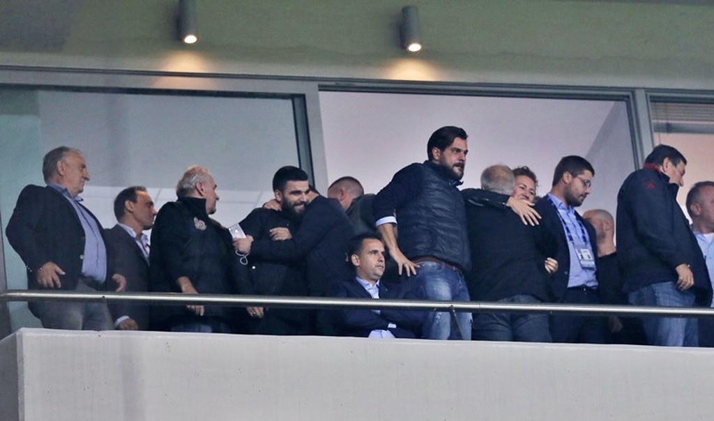 Έτσι πανηγύρισαν την «απόδραση» του ΠΑΟΚ οι Σαββίδης-Μίχελ! (photos)