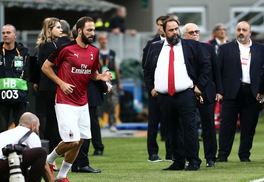 Μίλαν – Ολυμπιακός: Με Μαρινάκη στο «Σαν Σίρο» (photos)