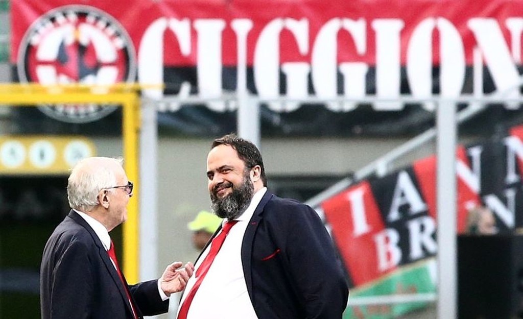 Μίλαν – Ολυμπιακός: Με Μαρινάκη στο «Σαν Σίρο» (photos)