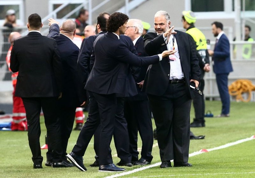 Μίλαν – Ολυμπιακός: Με Μαρινάκη στο «Σαν Σίρο» (photos)