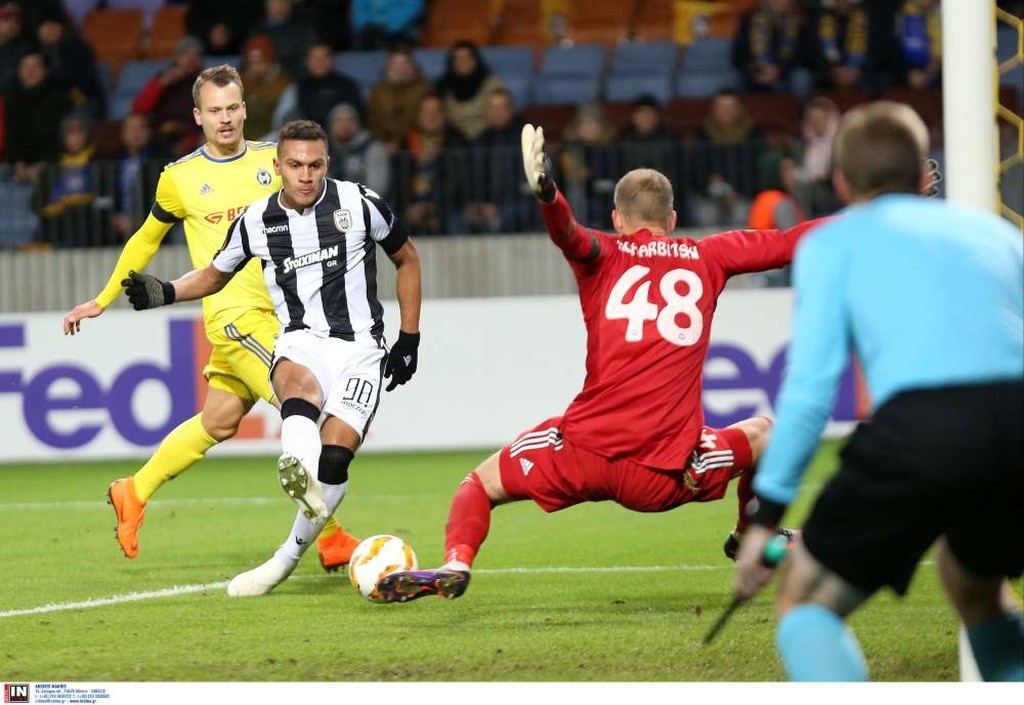 ΜΠΑΤΕ Μπορίσοφ-ΠΑΟΚ: Αδιανόητο 0-3 σε 17 λεπτά με γκολάρες Πρίγιοβιτς, Ζαμπά! (videos)