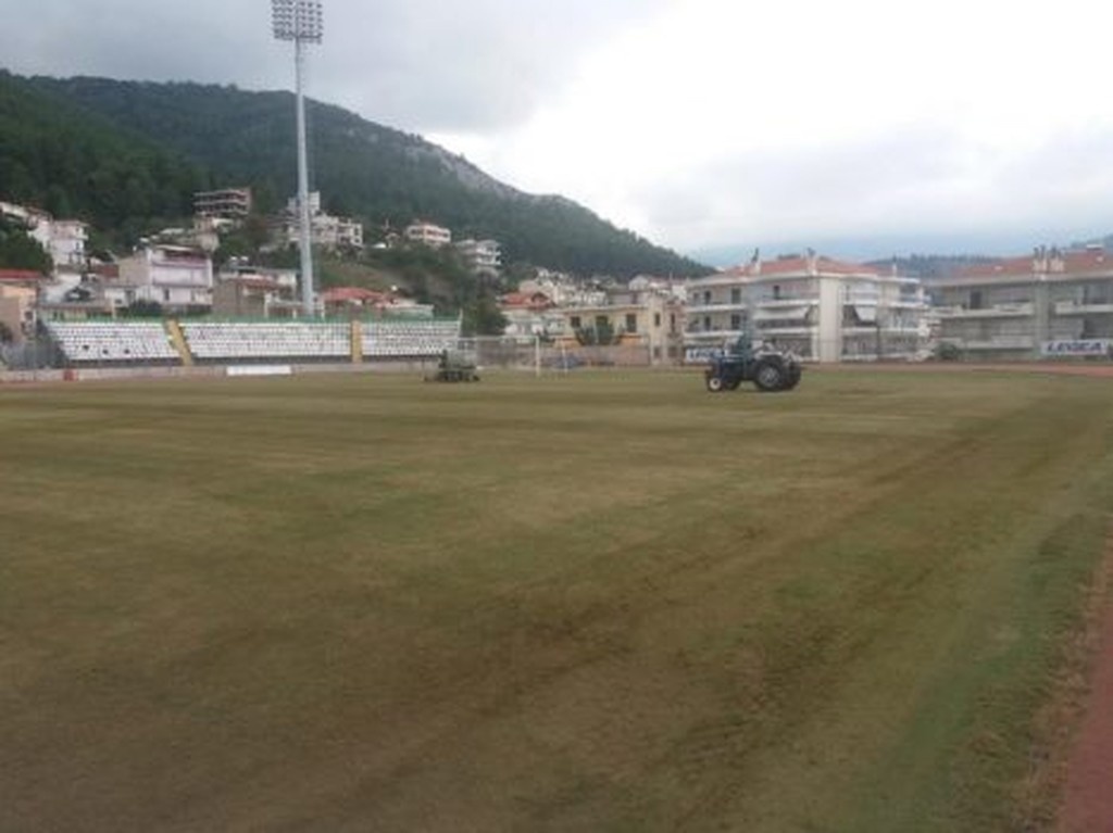 Λεβαδειακός: Βελτιώσεις στο γήπεδο (photo)