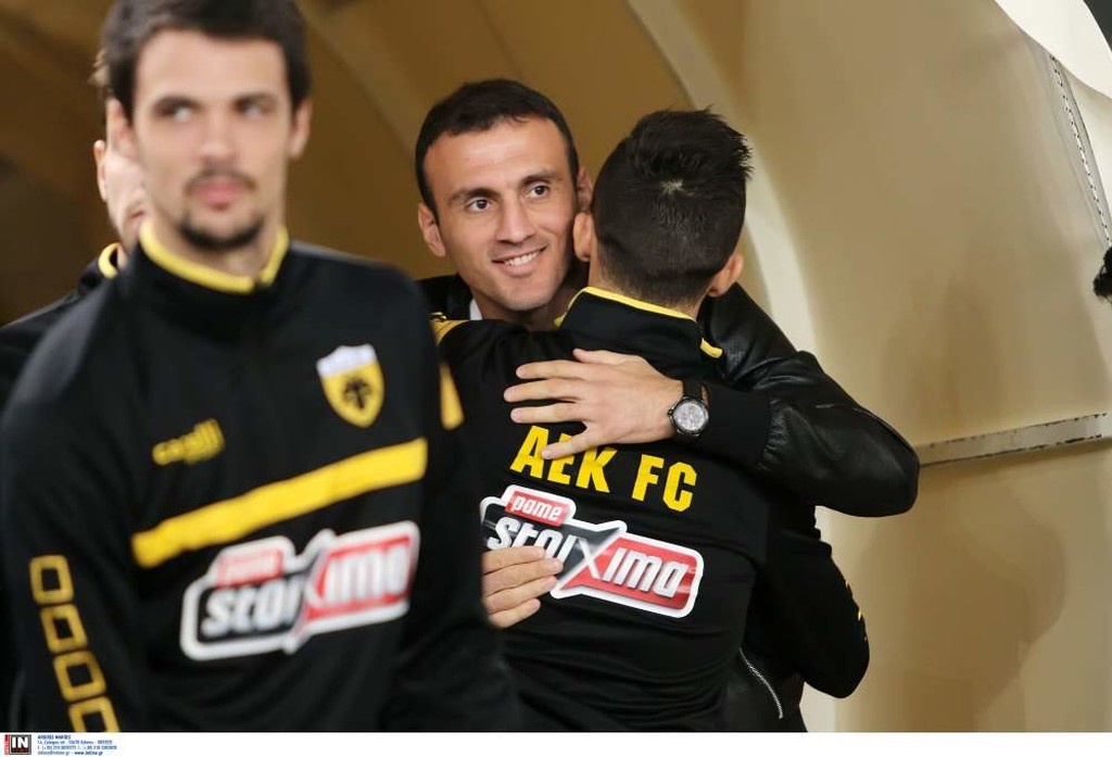 ΑΕΚ-Ολυμπιακός: Τα τετ α τετ πριν τη σέντρα του ντέρμπι (photos)