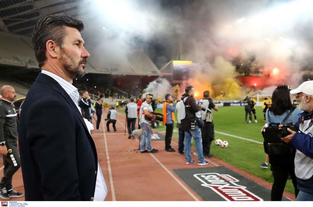 ΑΕΚ-Ολυμπιακός: Έξαλλος ο Ουζουνίδης και επική ατάκα στον Τζήλο! (photos)