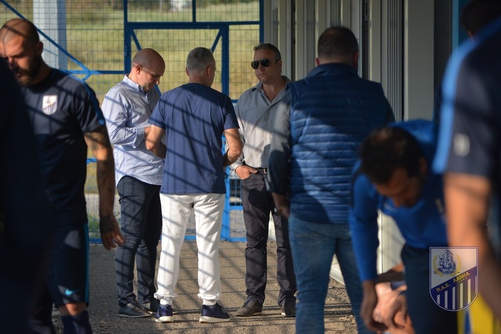 Λαμία: Προπόνηση με… Κασναφέρη (photoS)