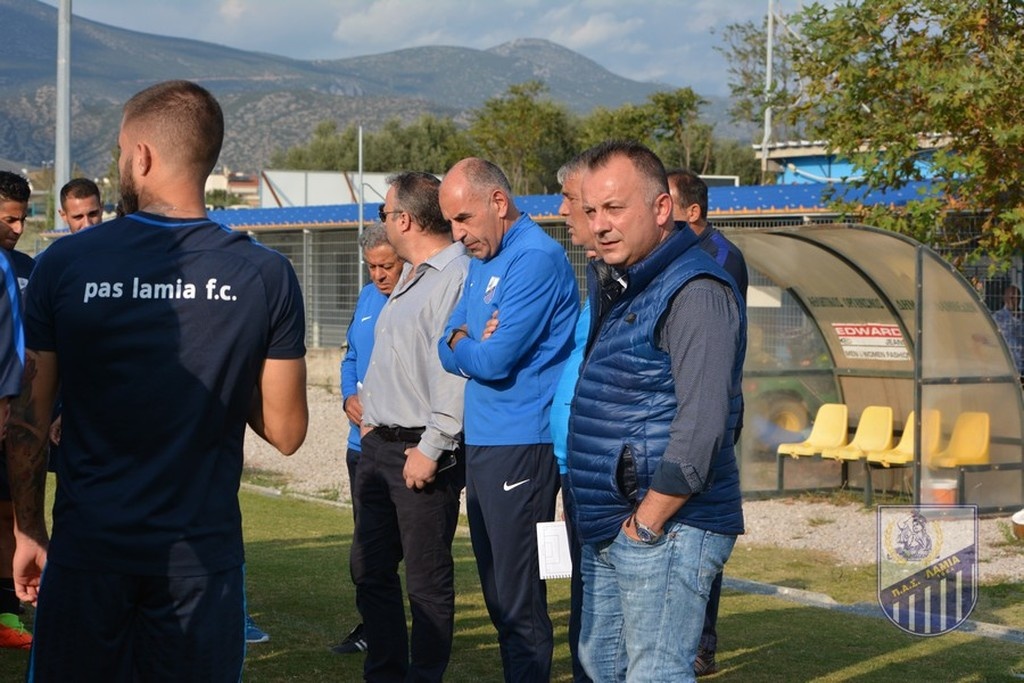 Λαμία: Προπόνηση με… Κασναφέρη (photoS)