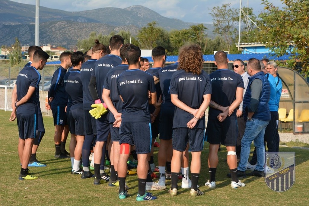 Λαμία: Προπόνηση με… Κασναφέρη (photoS)