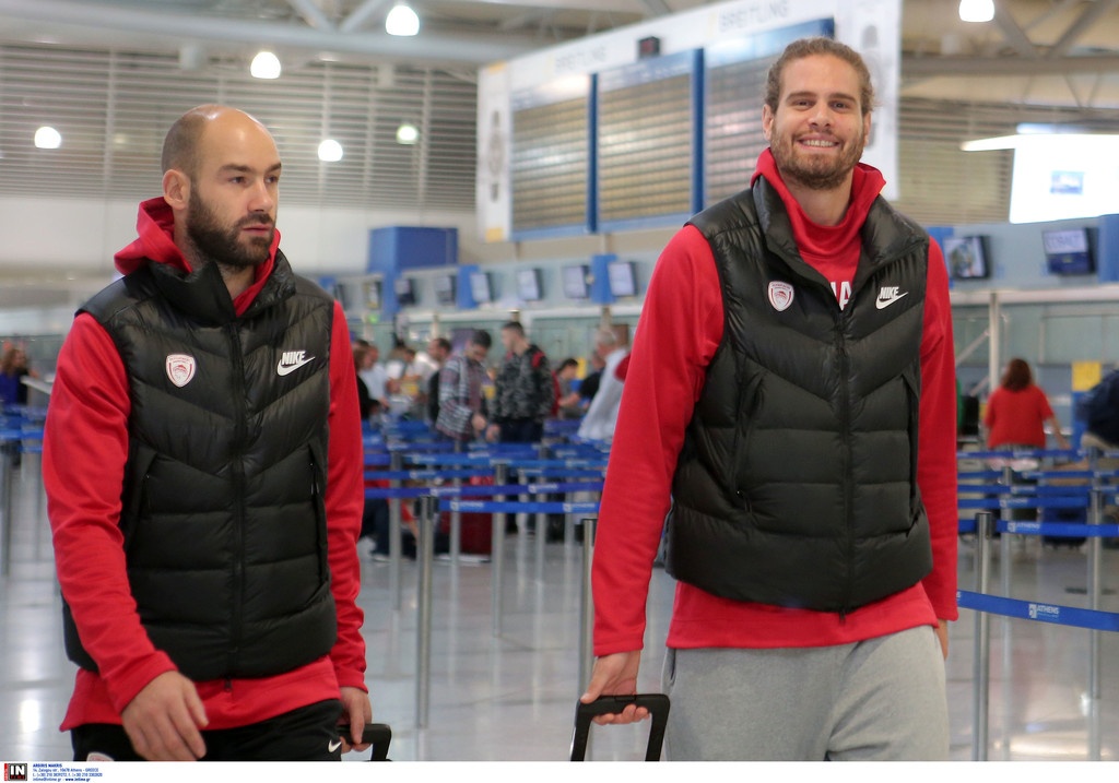 Αναχώρησε για Μόσχα ο Ολυμπιακός (photos)