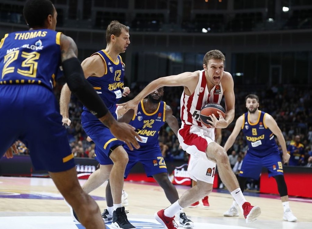 Χίμκι – Ολυμπιακός 66-87: «Καθάρισε» τον… Σβεντ (photos)