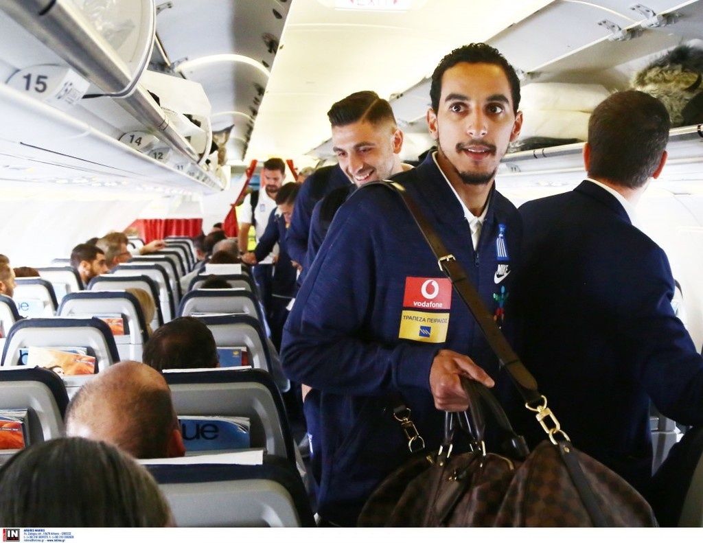 Εθνική Ελλάδας: Η αναχώρηση για τη Φινλανδία (photos)