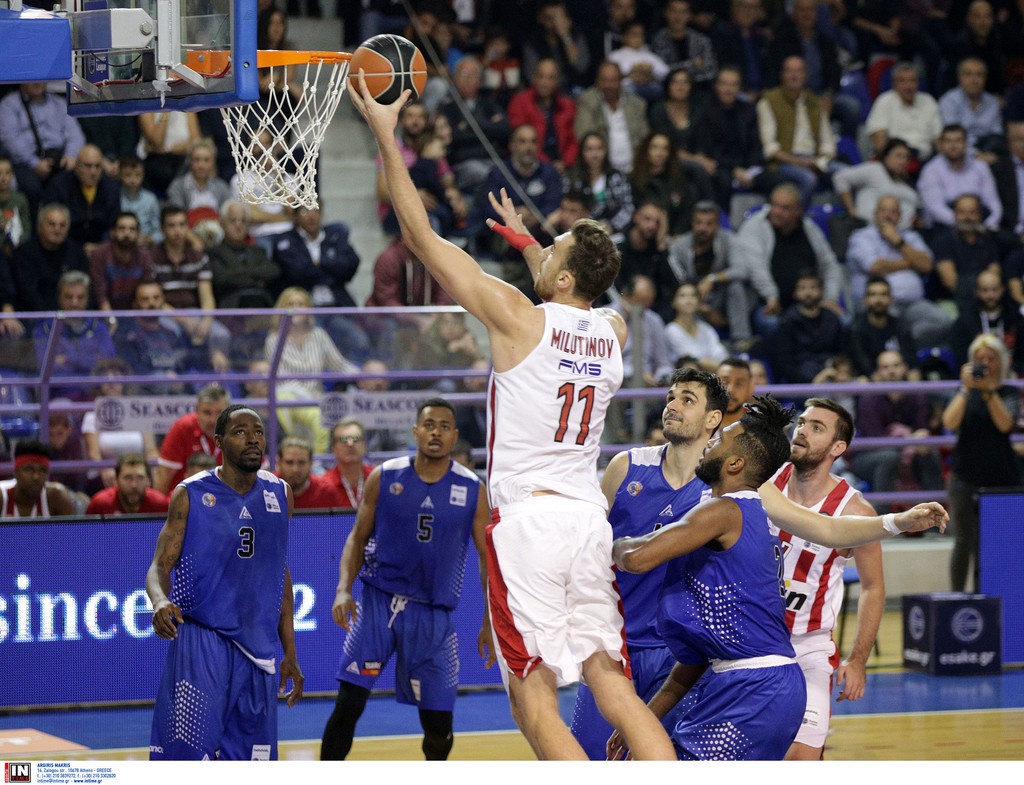Κύμη-Ολυμπιακός 74-77: Γλίτωσε το… έμφραγμα στη Χαλκίδα!