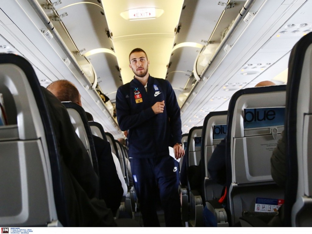 Εθνική Ελλάδας: Η αναχώρηση για τη Φινλανδία (photos)