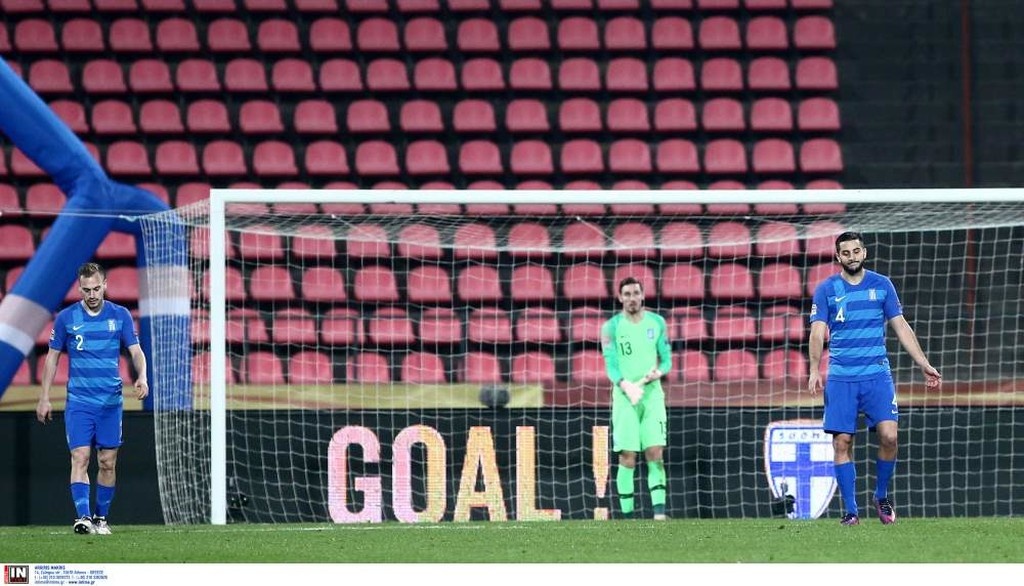 Φινλανδία-Ελλάδα 2-0: «Ναυάγιο» στο Τάμπερε, δεν το σώζει με τίποτα ο Σκίμπε!
