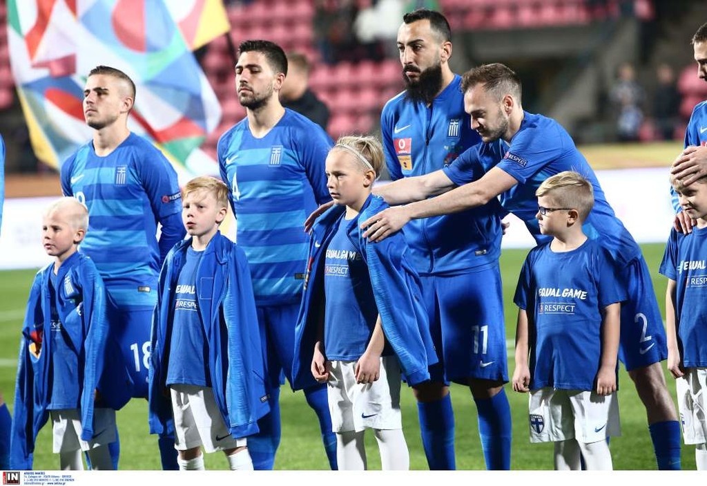 Φινλανδία-Ελλάδα: Κι όμως η καλύτερη στιγμή του αγώνα έγινε πριν την σέντρα! (photos)