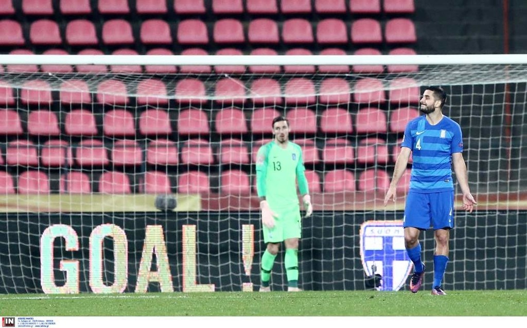 Δεν υπάρχει το γκολ που δέχθηκε η Εθνική, τραγικά λάθη στην άμυνα! (video)