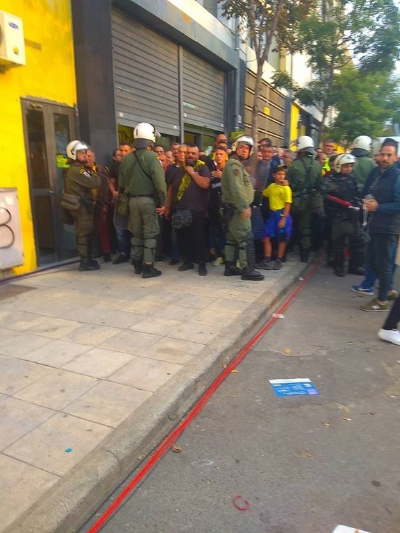 Άρης-ΠΑΟΚ: Το πούλμαν άναψε «φωτιές» πριν τη σέντρα του ντέρμπι! (photos)