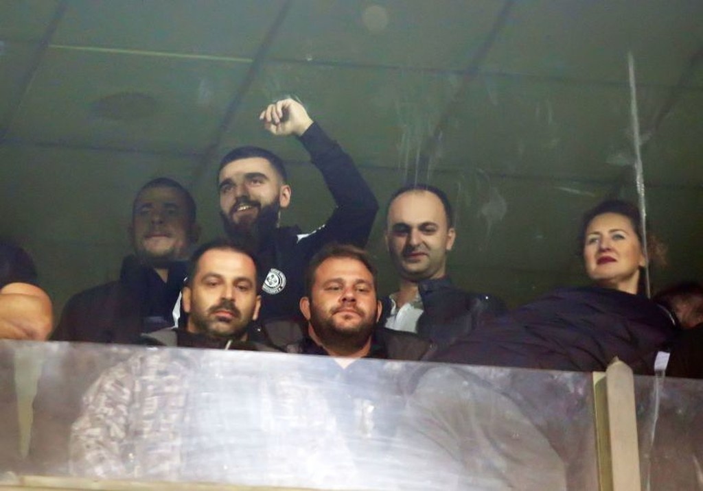 Άρης – ΠΑΟΚ: Πανηγύρισε στο «Κλεάνθης Βικελίδης» ο Γιώργος Σαββίδης (photos)