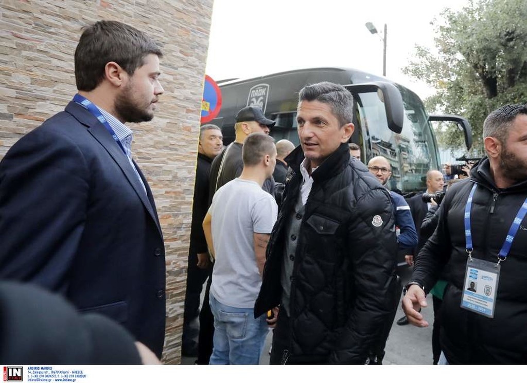 Άρης-ΠΑΟΚ: Στο «Βικελίδης» ο Ιβάν Σαββίδης! (photos)