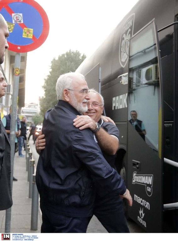 Άρης-ΠΑΟΚ: Στο «Βικελίδης» ο Ιβάν Σαββίδης! (photos)