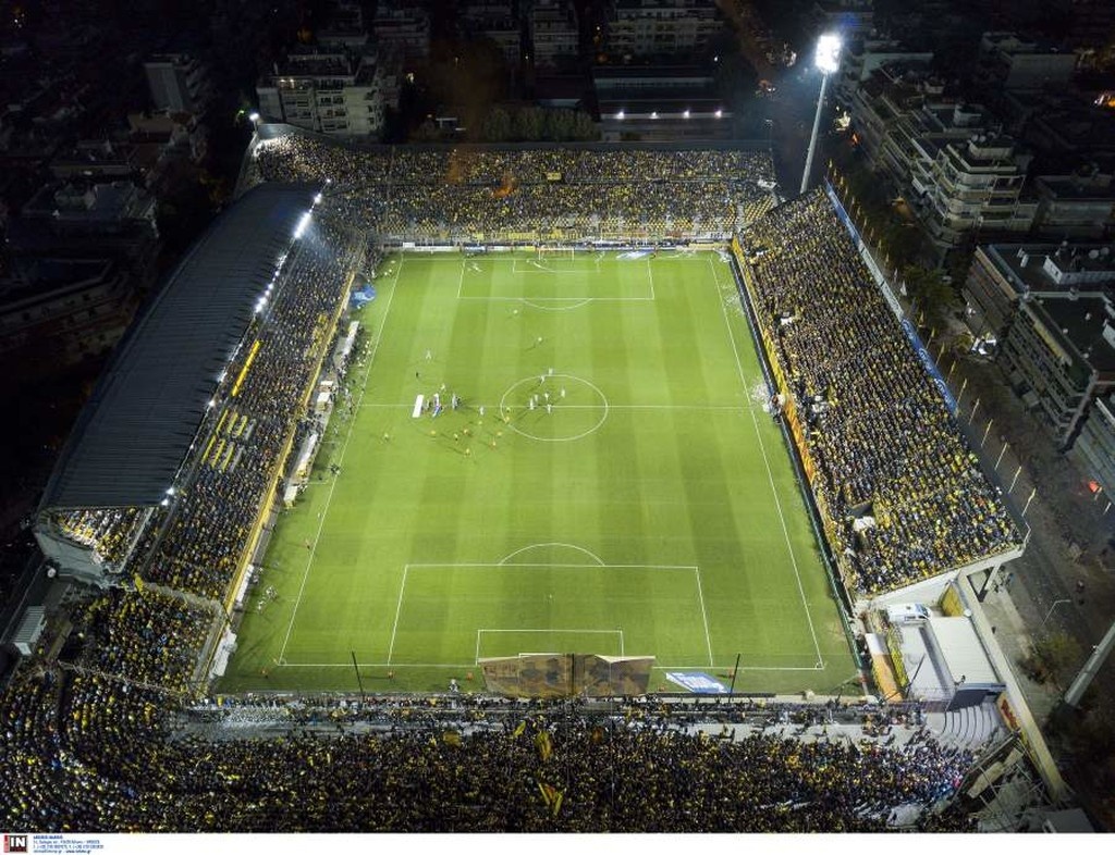 Το απίστευτο κορέο των οπαδών του Άρη στο ντέρμπι με τον ΠΑΟΚ (photos)