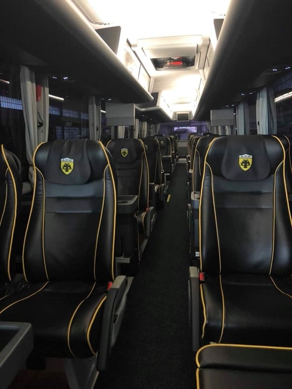 Αυτό είναι το νέο πούλμαν της ΑΕΚ (photos)