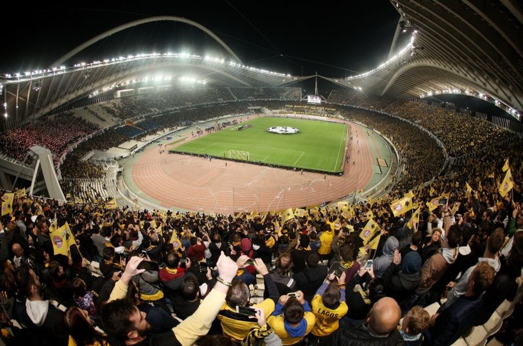 ΑΕΚ – Μπάγερν: Πάνω από 60.000 κόσμου στο ΟΑΚΑ (video+photos)