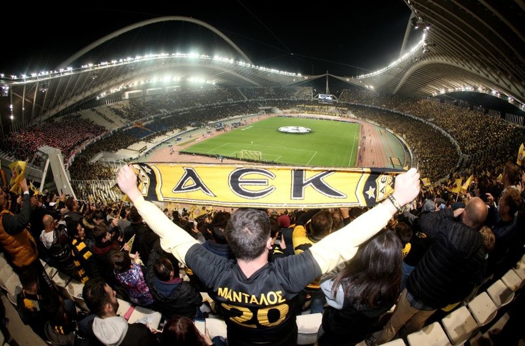 ΑΕΚ – Μπάγερν: Πάνω από 60.000 κόσμου στο ΟΑΚΑ (video+photos)