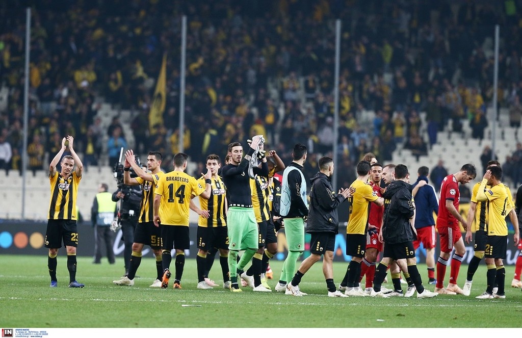 ΑΕΚ-Μπάγερν Μονάχου: Χειροκρότημα και... αναγνώριση (photos)