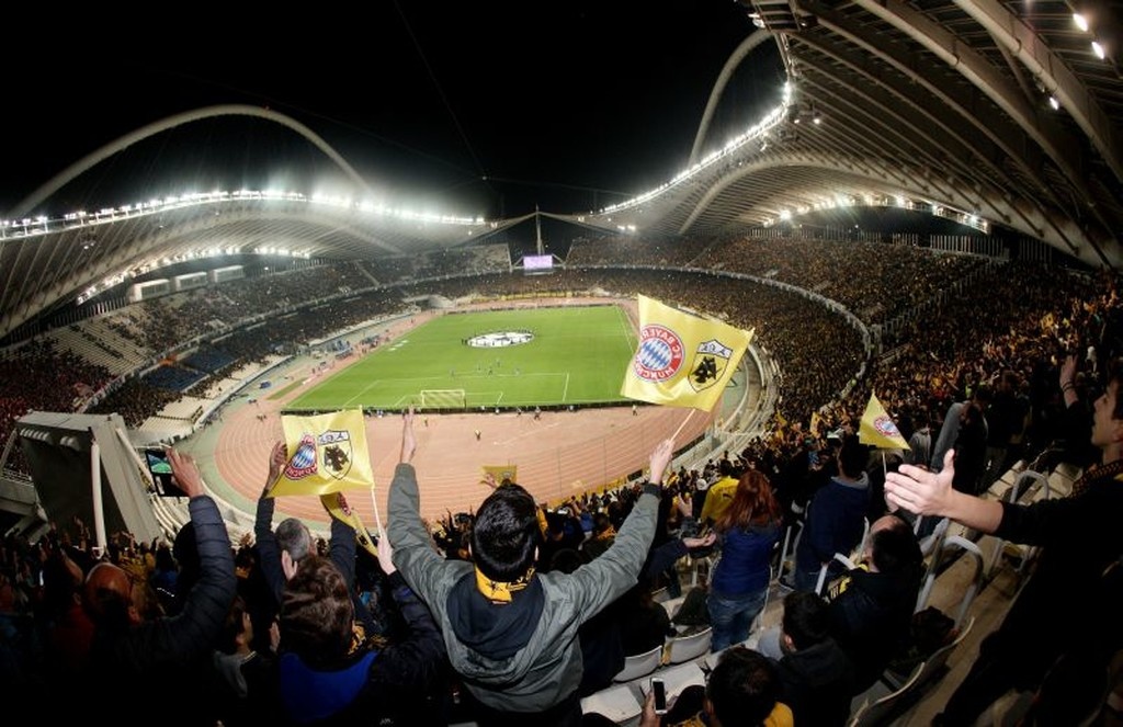 ΑΕΚ – Μπάγερν: Πάνω από 60.000 κόσμου στο ΟΑΚΑ (video+photos)