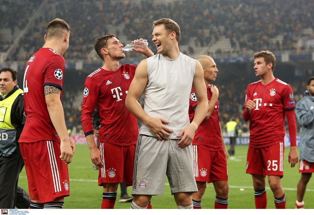 ΑΕΚ-Μπάγερν Μονάχου: Το γιόρτασαν με τον κόσμο τους! (photos)