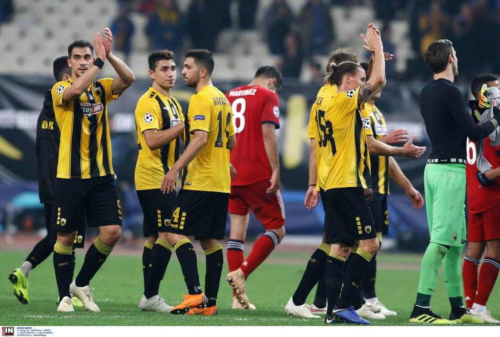 ΑΕΚ-Μπάγερν Μονάχου: Χειροκρότημα και... αναγνώριση (photos)