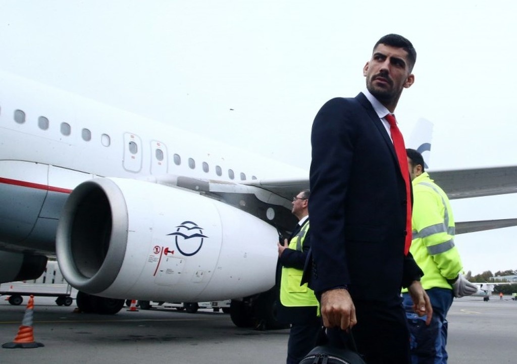 Έφτασε Λουξεμβούργο ο Ολυμπιακός (photos)