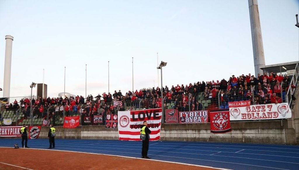 Ολυμπιακός – Ντουντελάνζ: Η «ερυθρόλευκη»… κατάληψη (photos)